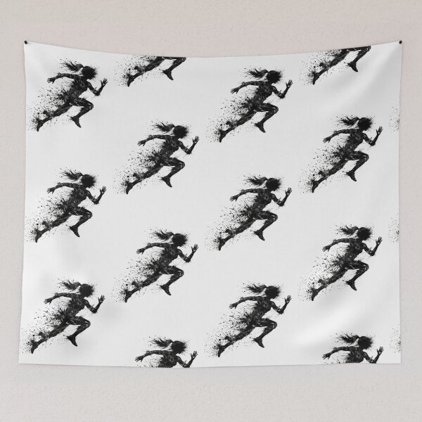 Item preview,  Speed & Motion – Black Ink Run Runner Running Women Female Fitness designed and sold by SOUFIANE1991.