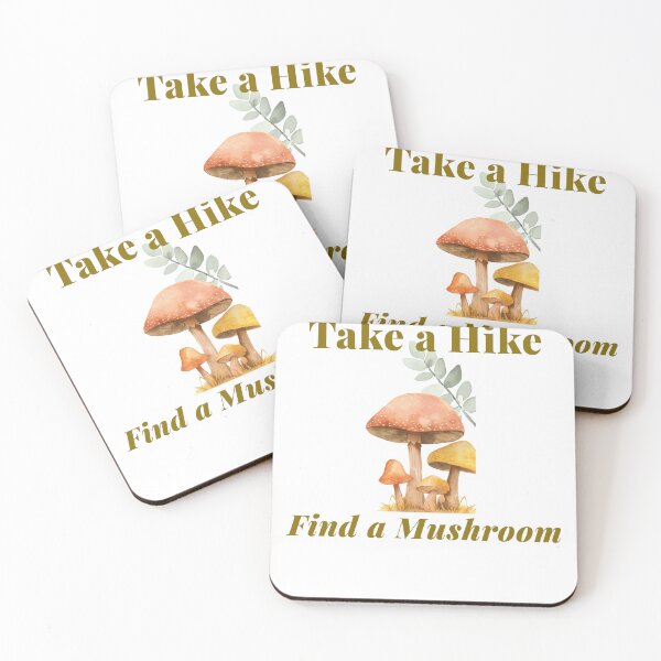 Item preview, Take a Hike Find a Mushroom designed and sold by Beverly Kempf.