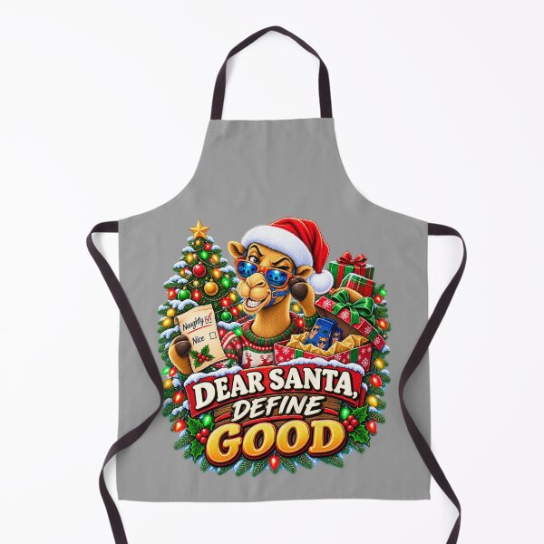 Item preview, Funny Christmas Camel – Dear Santa, Define Good Gift – Camel Santa Is Coming To Town – Funny Camel T-Shirt Gift for Camel Lovers designed and sold by Camel & Quirk.