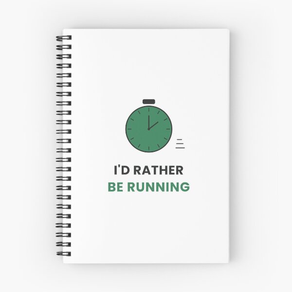 Item preview, I'd Rather Be Running designed and sold by KitchenRules.