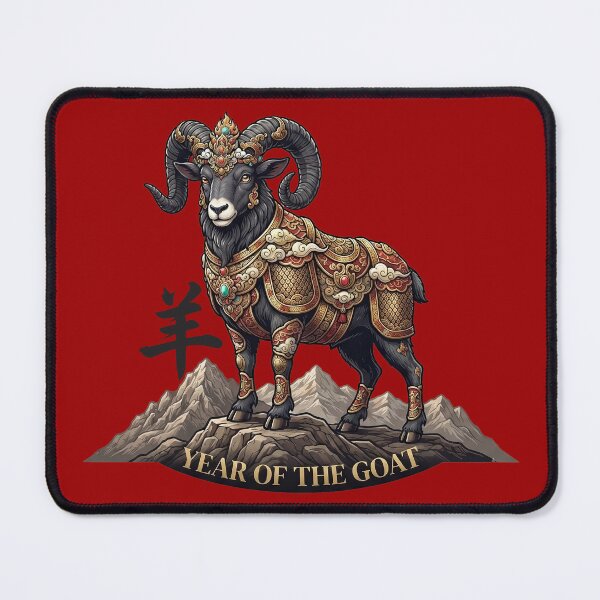 Item preview, Ornate Year of the Goat 2027 Zodiac designed and sold by taogiauco.