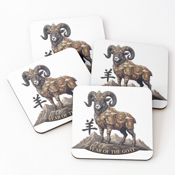 Item preview, Ornate Year of the Goat 2027 Zodiac designed and sold by taogiauco.