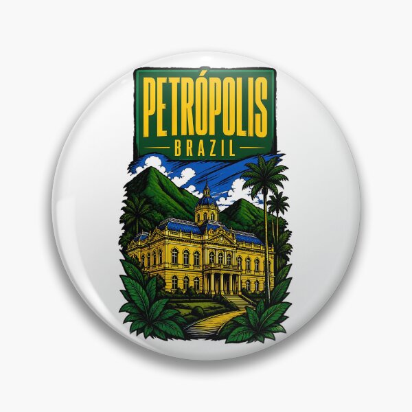 Item preview, Petropolis Brazil Vintage Travel Tourism designed and sold by TravelersGems.