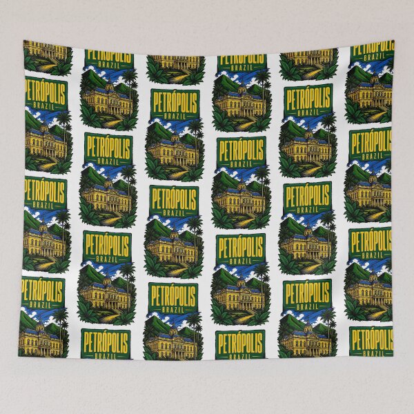Item preview, Petropolis Brazil Vintage Travel Tourism designed and sold by TravelersGems.