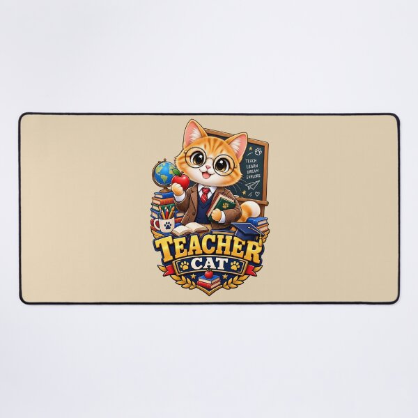 Item preview, Teacher Cat designed and sold by Meow Story .