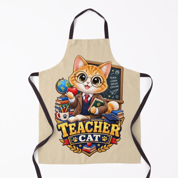 Item preview, Teacher Cat  designed and sold by Meow Story .