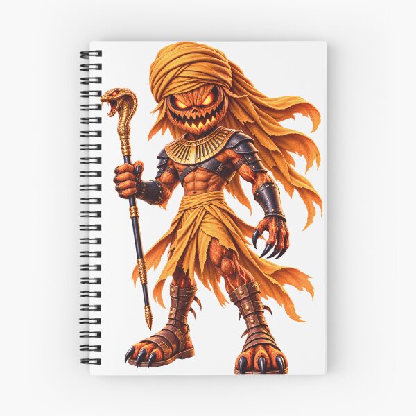 Item preview, Halloween Mummy Warrior Pumpkin Monster designed and sold by ArtSpark Studio.