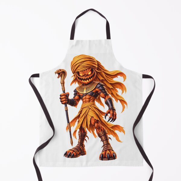 Item preview, Halloween Mummy Warrior Pumpkin Monster designed and sold by ArtSpark Studio.