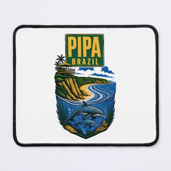 Item preview, Pipa Brazil Vintage Travel Tourism designed and sold by TravelersGems.