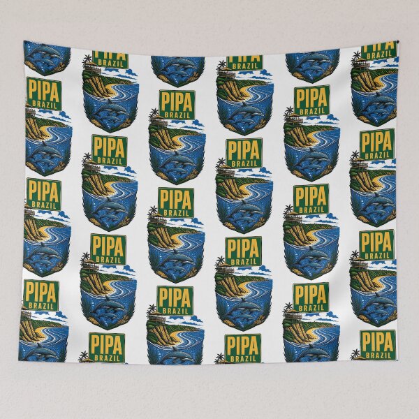 Item preview, Pipa Brazil Vintage Travel Tourism designed and sold by TravelersGems.