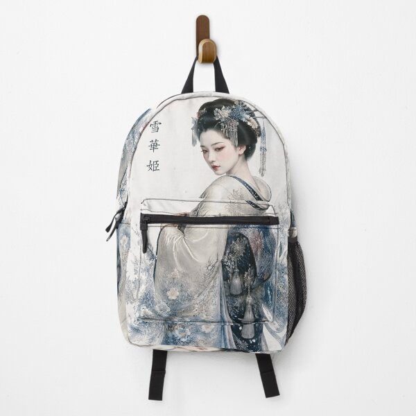 Item preview, Snow Blossom Geisha | Japanese Winter Geisha Art designed and sold by kaxymax.
