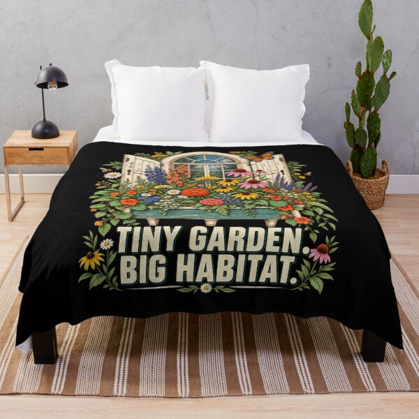 Item preview, Small Space Pollinator Garden Native Planting Design T-Shirt, Native Plant Lover Gift, Pollinator Garden Graphic Tee designed and sold by Trendably.