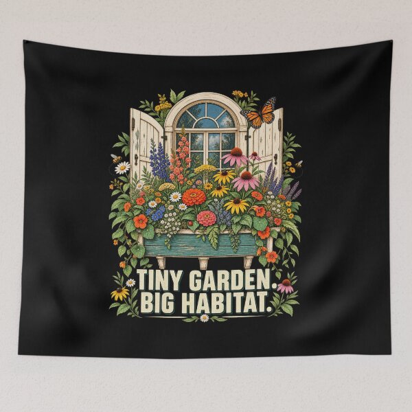 Item preview, Small Space Pollinator Garden Native Planting Design T-Shirt, Native Plant Lover Gift, Pollinator Garden Graphic Tee designed and sold by Trendably.