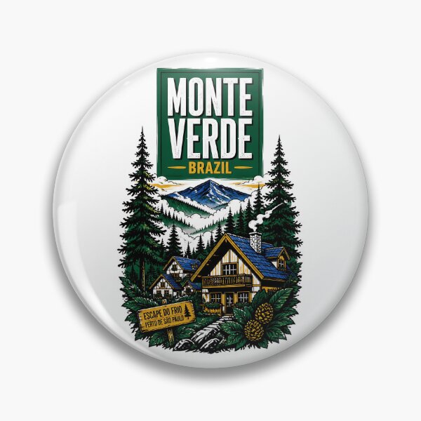 Item preview, Monte Verde Brazil Vintage Travel Tourism designed and sold by TravelersGems.