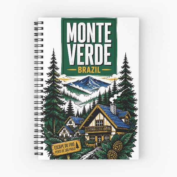 Item preview, Monte Verde Brazil Vintage Travel Tourism designed and sold by TravelersGems.
