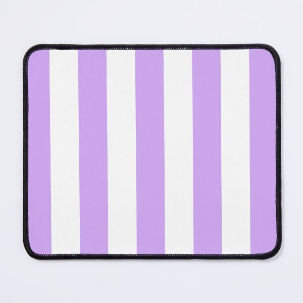 Item preview, Lavender and White Cabana Stripes – Bold Coastal Pattern designed and sold by RishabhArts1.