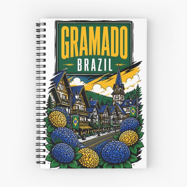 Item preview, Gramado Brazil Vintage Travel Tourism designed and sold by TravelersGems.