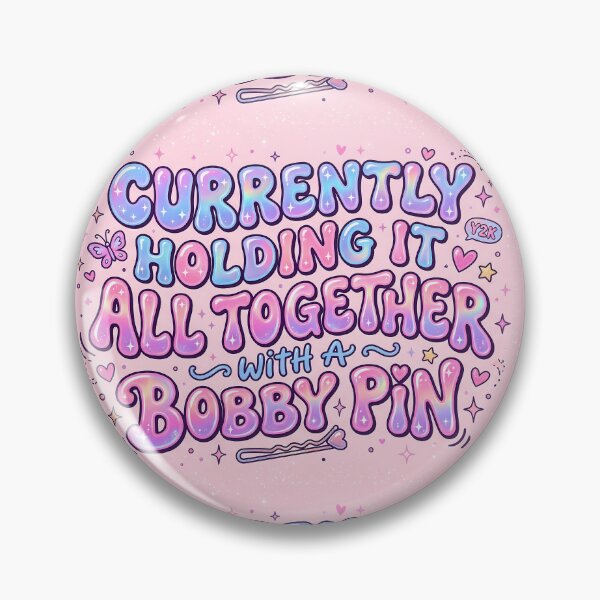 Item preview, Letter Pînk Design All Together With Bobby Pin designed and sold by ART ATTACK ZONE.