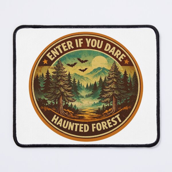 Item preview, Enter If You Dare Haunted Forest designed and sold by GabeMountainArt.