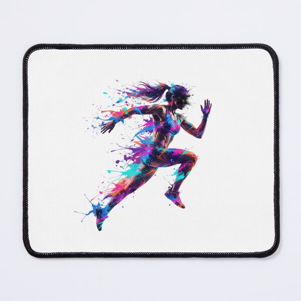 Item preview, Speed & Motion – colorful Run Runner Running Women Female Fitness designed and sold by SOUFIANE1991.
