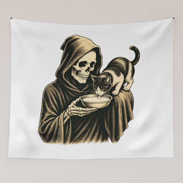 Item preview, even grim reaper has a soft spot designed and sold by TOMSZE.