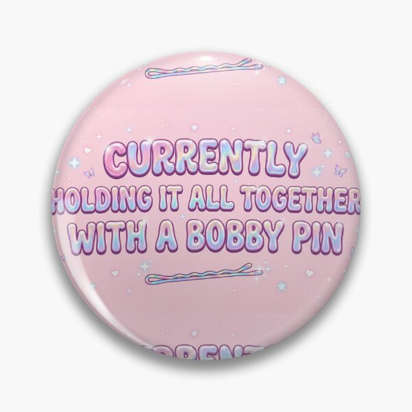 Item preview, Quotes Pînk Design All Together With Bobby Pin designed and sold by ART ATTACK ZONE.