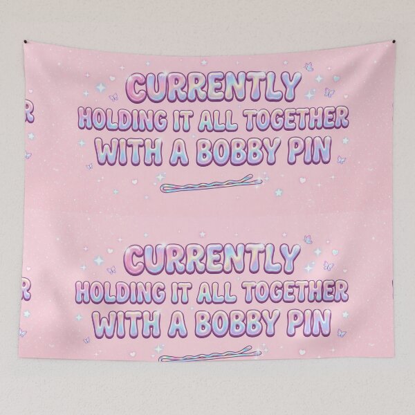 Item preview, Quotes Pînk Design All Together With Bobby Pin designed and sold by ART ATTACK ZONE.