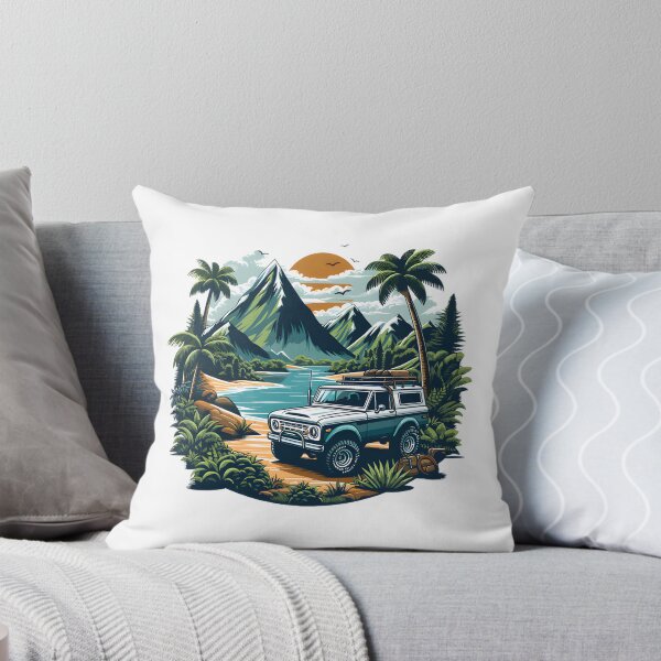 Item preview, Bronco On The Mighty Jungle Wild Horse Nature Safari Art - Off Road Jungle Adventure Design | Best Gift designed and sold by eliasmaroki.