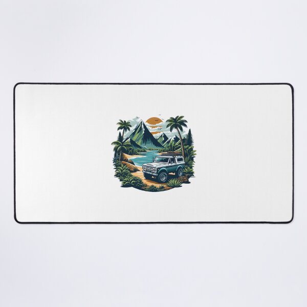 Item preview, Bronco On The Mighty Jungle Wild Horse Nature Safari Art - Off Road Jungle Adventure Design | Best Gift designed and sold by eliasmaroki.