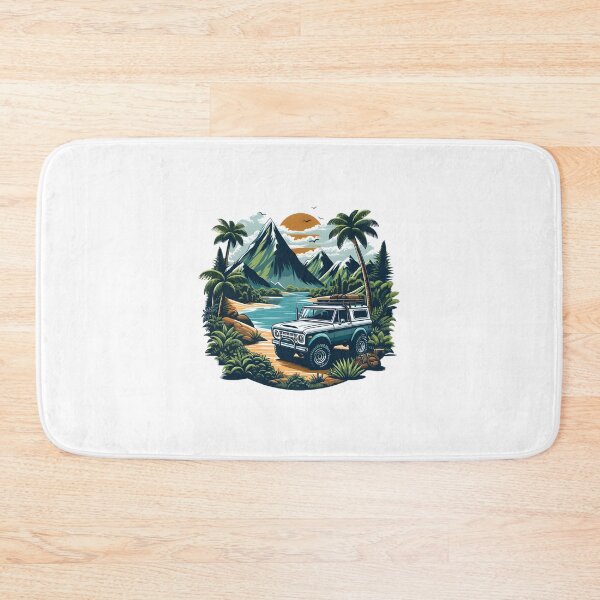 Item preview, Bronco On The Mighty Jungle Wild Horse Nature Safari Art - Off Road Jungle Adventure Design | Best Gift designed and sold by eliasmaroki.
