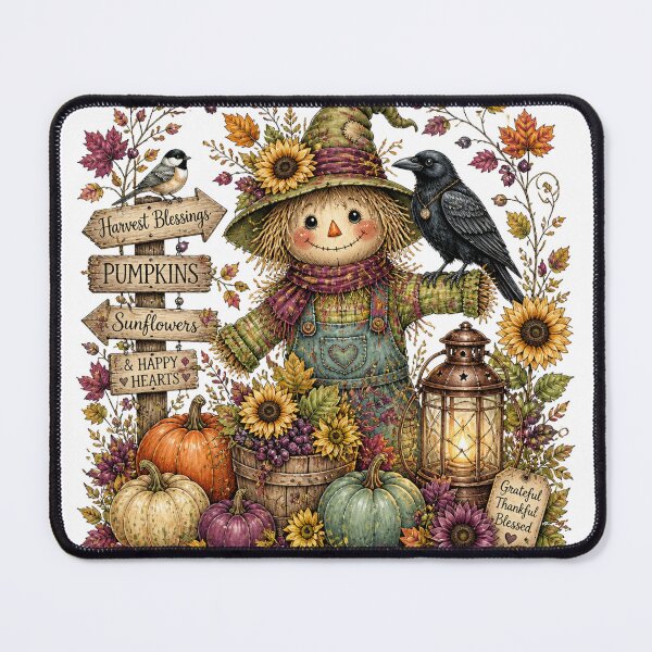 Item preview, Happy hearts scarecrow designed and sold by Talpha.