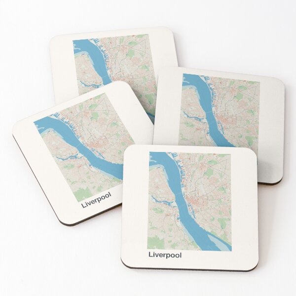 Item preview, Liverpool Minimalistic Map Art designed and sold by MapsNerd.