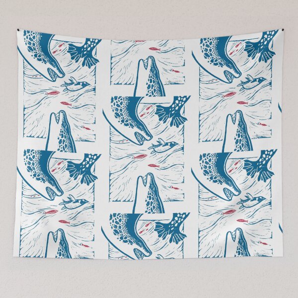 Item preview, Leopard seal and pup hunting designed and sold by petselkie.