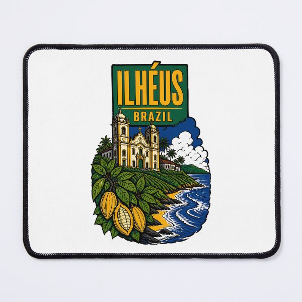 Item preview, Ilheus Brazil Vintage Travel Tourism designed and sold by TravelersGems.