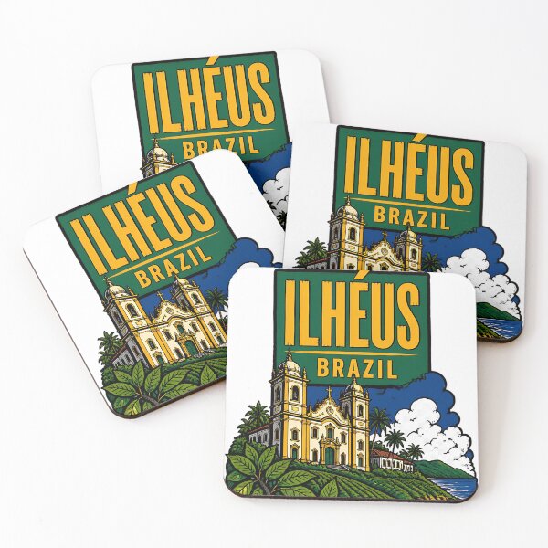 Item preview, Ilheus Brazil Vintage Travel Tourism designed and sold by TravelersGems.