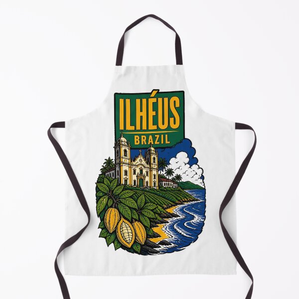 Item preview, Ilheus Brazil Vintage Travel Tourism designed and sold by TravelersGems.