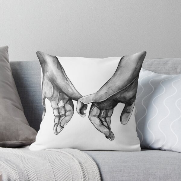 Item preview, Holding Hands House Gift Original Custom Love Couples Poster Wall Art Tee Design designed and sold by Cool Robot Bro..
