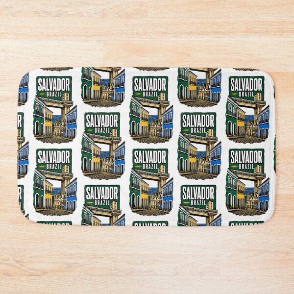 Item preview, Salvador Brazil Vintage Travel Tourism designed and sold by TravelersGems.