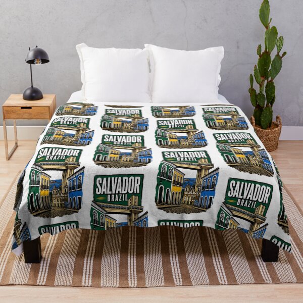 Item preview, Salvador Brazil Vintage Travel Tourism designed and sold by TravelersGems.