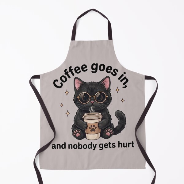 Item preview, Coffee Goes In Nobody Gets Hurt designed and sold by NadinArtStudio.