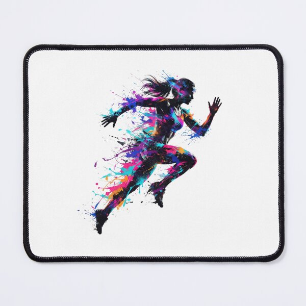 Item preview, Speed & Motion – colorful Run Runner Running Women Female Fitness designed and sold by SOUFIANE1991.