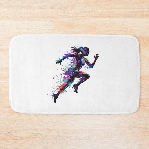 Item preview, Speed & Motion –  colorful Run Runner Running Women Female Fitness designed and sold by SOUFIANE1991.