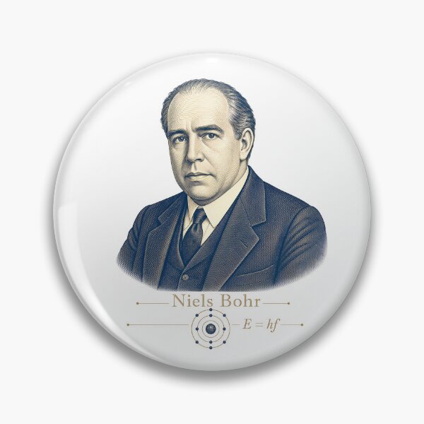 Item preview, Niels Bohr — Atomic Model Pioneer | Science Heroes designed and sold by Art&Fun.
