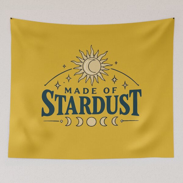 Item preview, Stardust Celestial Sun & Moon Mystical Art designed and sold by PIXTRX.