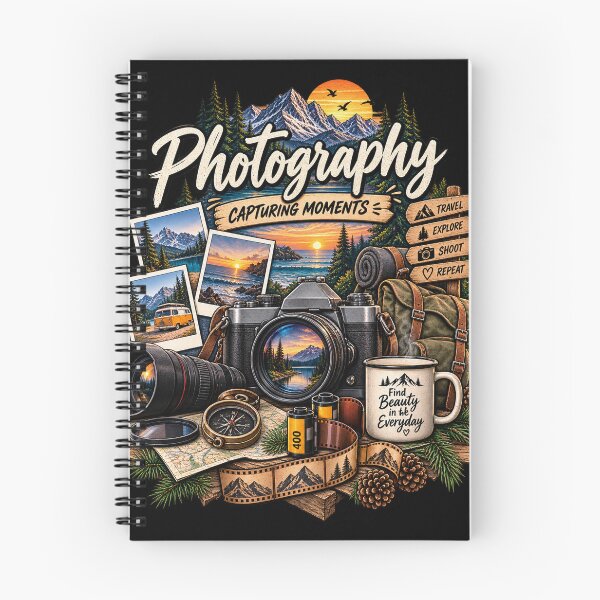 Item preview, Photography – Capturing Moments | Travel Explore Shoot Repeat designed and sold by Lumvero.