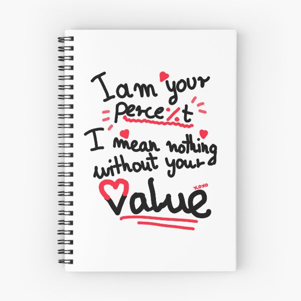 Item preview, I am your percent - Valentines, lovers, romance gift designed and sold by SleekVisuals.