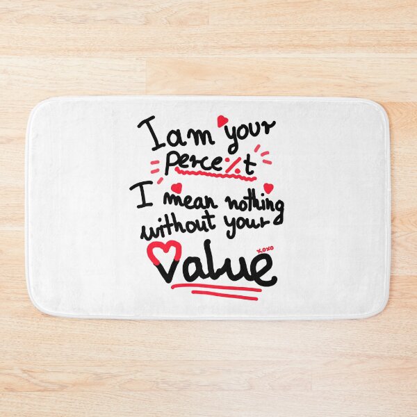 Item preview, I am your percent - Valentines, lovers, romance gift designed and sold by SleekVisuals.