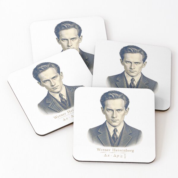 Item preview, Werner Heisenberg — Uncertainty Principle | Science Heroes designed and sold by Art&Fun.