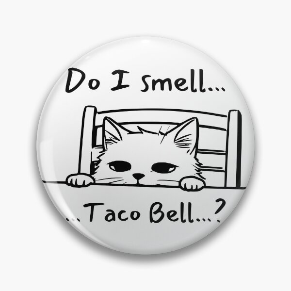 Artikelvorschau, Taco Bell Katze – Lustiges Fast-Food-Aufkleber- und Bekleidungsdesign entworfen und verkauft von DesignMyHeart.