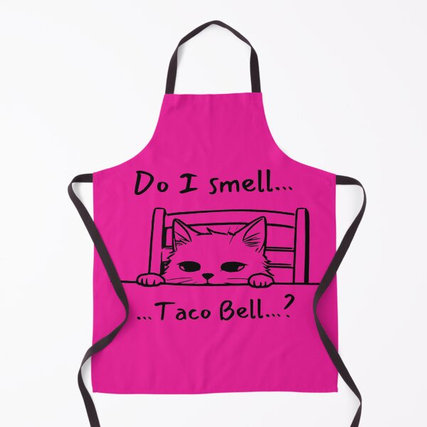 Item preview, Do I Smell Taco Bell? | Funny Cat Meme designed and sold by DesignMyHeart.